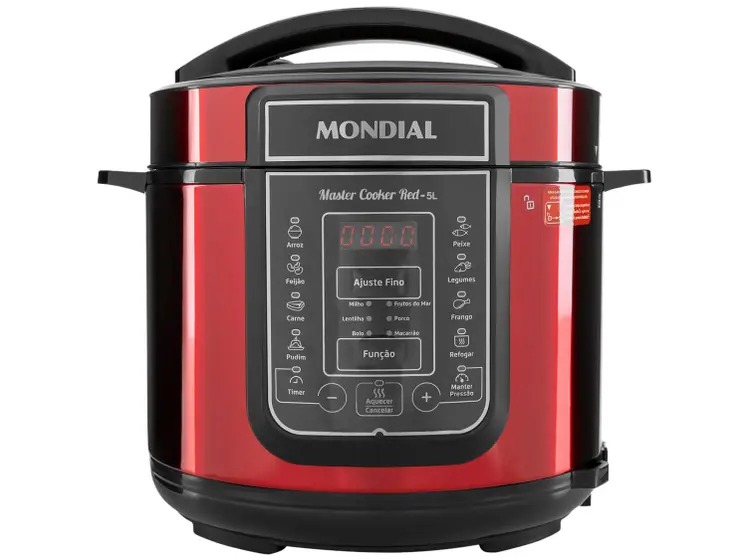 Panela de Arroz Elétrica Mondial Fast Rice 5 - Premium 5 Xícaras 400W