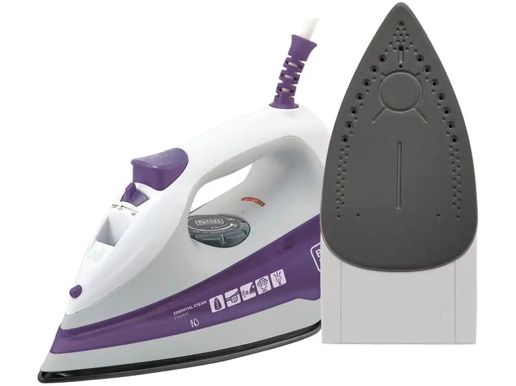 Ferro de Passar Roupa a Vapor e a Seco Black + Decker